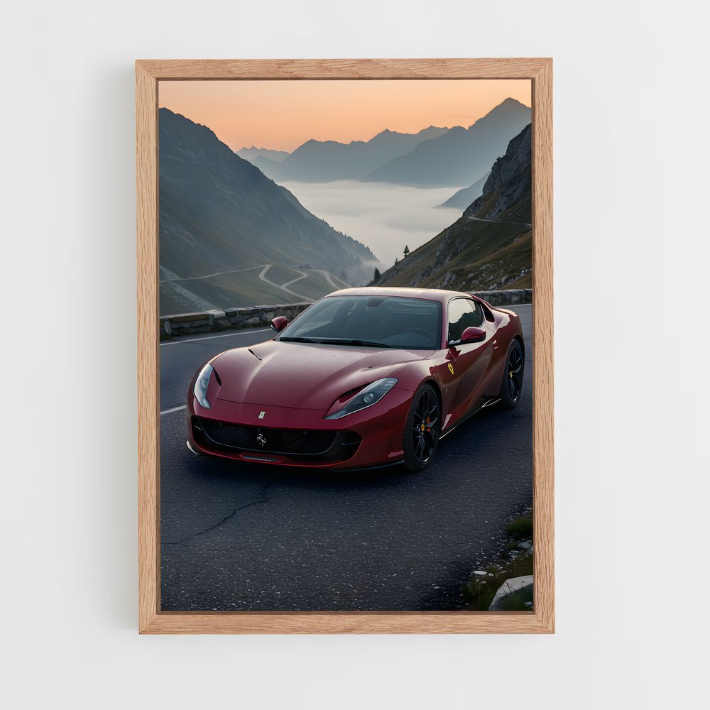 Poster Montée en Puissance – affiche Ferrari (vue 4)